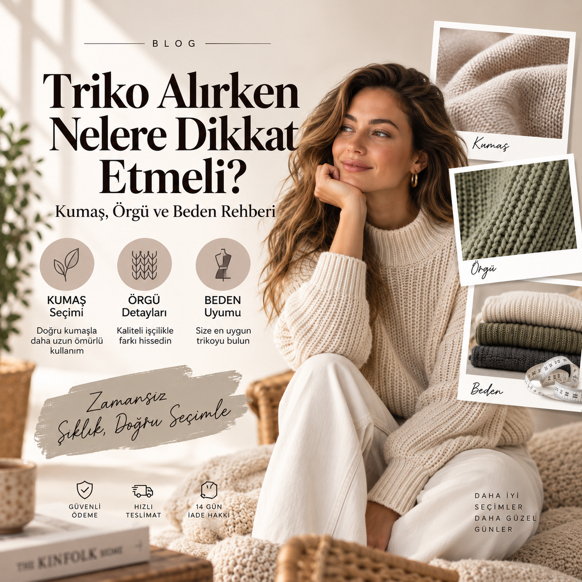 Triko Alırken Nelere Dikkat Etmeli? Kumaş, Örgü ve Beden Rehberi