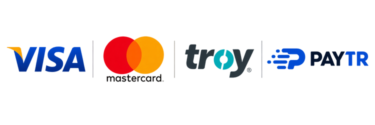 Visa, Mastercard, Troy, PayTR