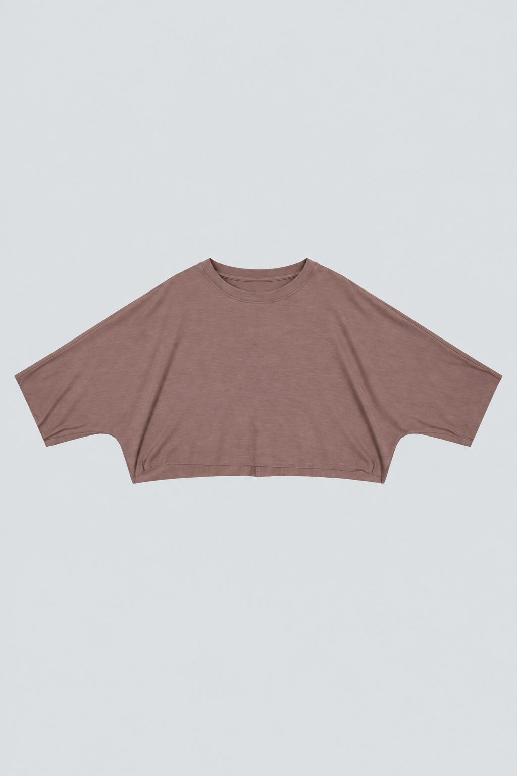 Abbra kadın bol paça pantolon takım vizon - 5. görsel